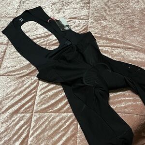 Black Cycling Bib Shorts